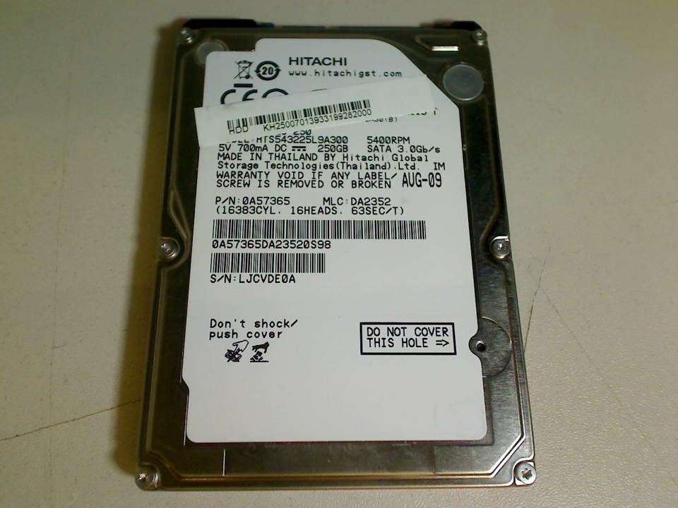 HDD hard drive 2.5\" 250GB Hitachi 5K320-250 (SATA) Dell Latitude E5400