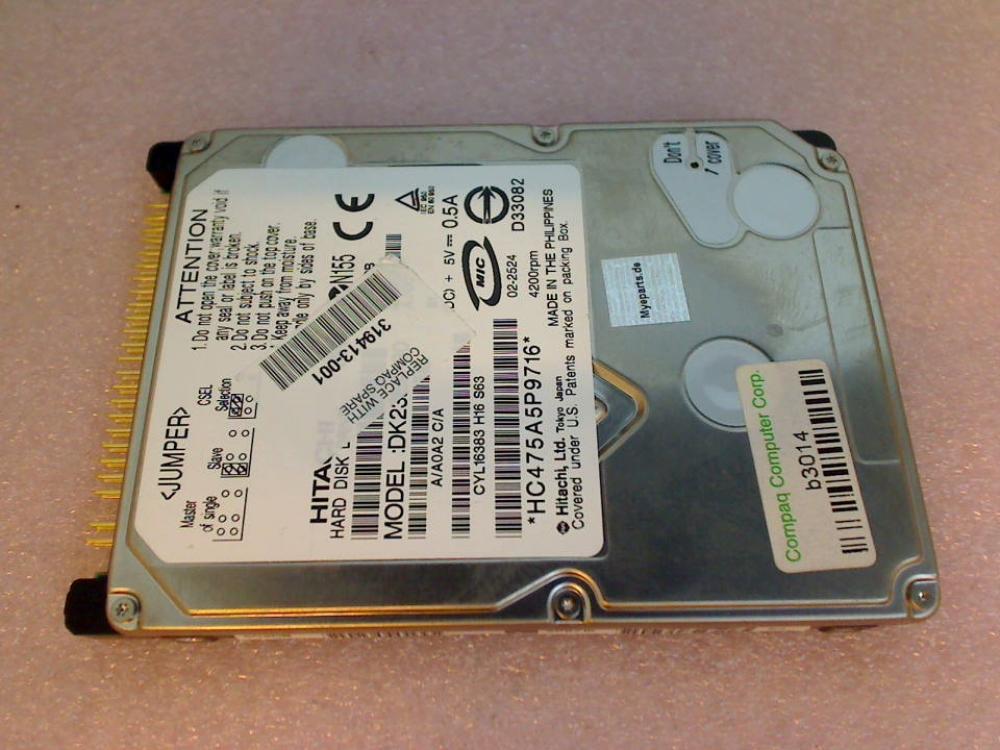 HDD hard drive 2.5" 30GB Hitachi DK23EA-30 IDE AT HP ze4292 ze4200