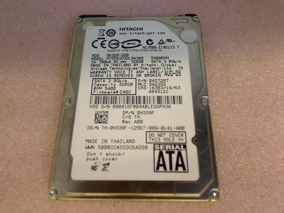HDD hard drive 2.5" 320GB 5K320-320 (SATA) Hitachi