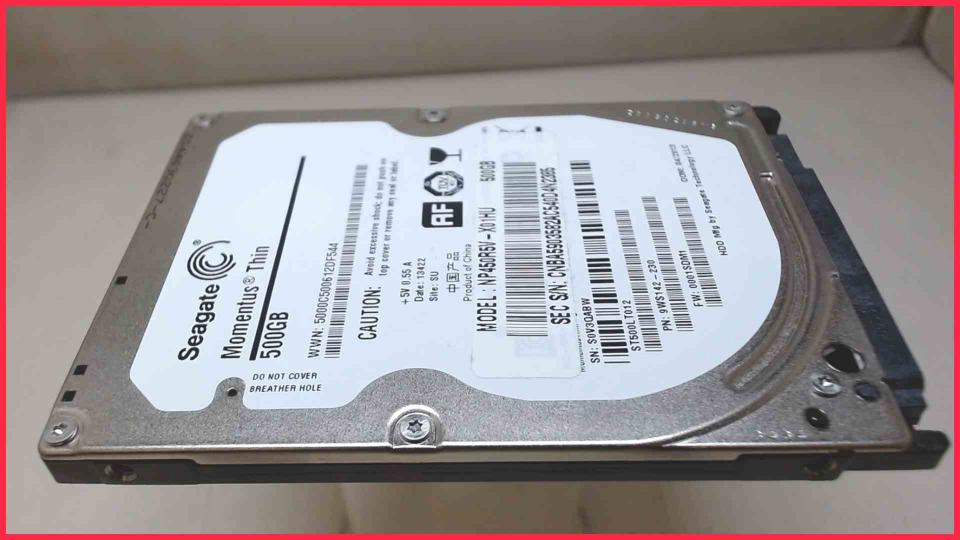 HDD hard drive 2.5"  500GB SATA 5400RPM Seagate ST500LT012 (3468h)