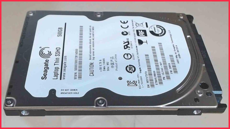 HDD hard drive 2.5\" 500GB SSHD SATA 5400 PRM ST500LM000 Dell Inspiron 1564