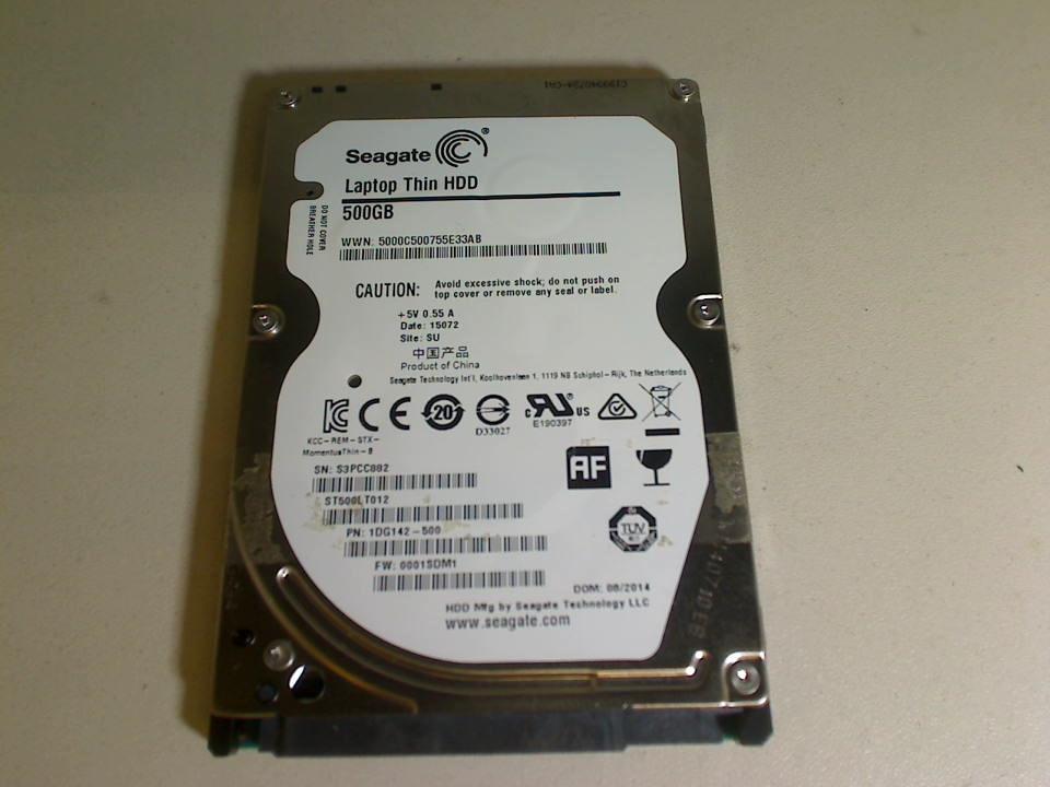 HDD hard drive 2.5" 500GB Seagate ST500LT012 (SATA) Medion S6214T S6003 MD99374
