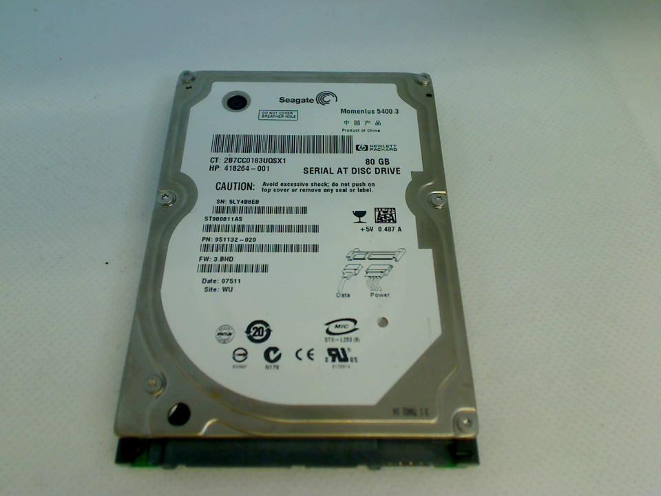 HDD hard drive 2.5" 80GB SATA Seagate ST980811AS (SATA) WIM2220 MD96970 (3)