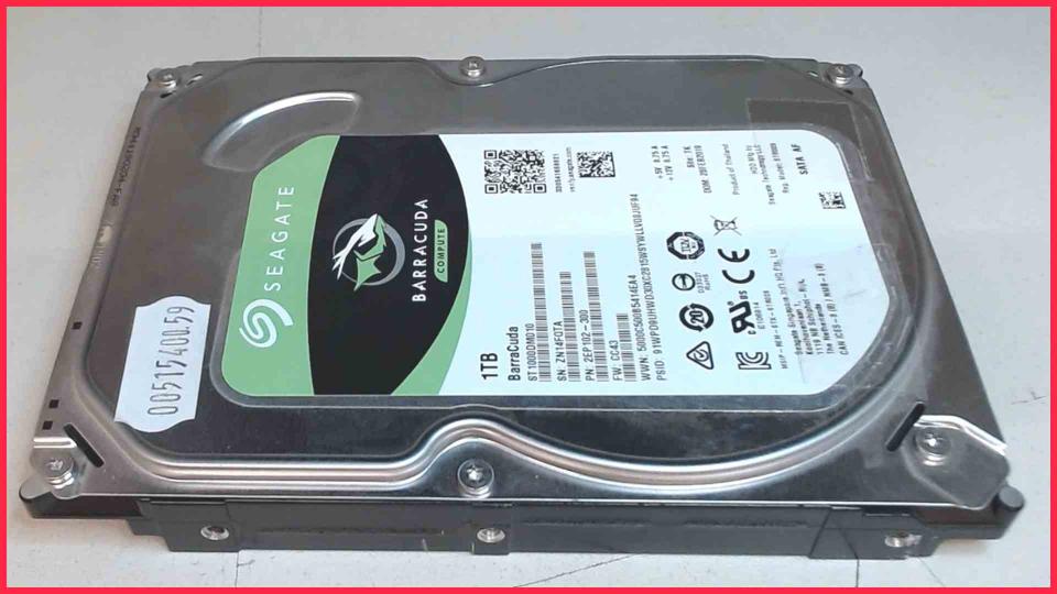 HDD hard drive 3.5" 1TB 1000GB SATA 7200RPM Seagate ST1000DM010