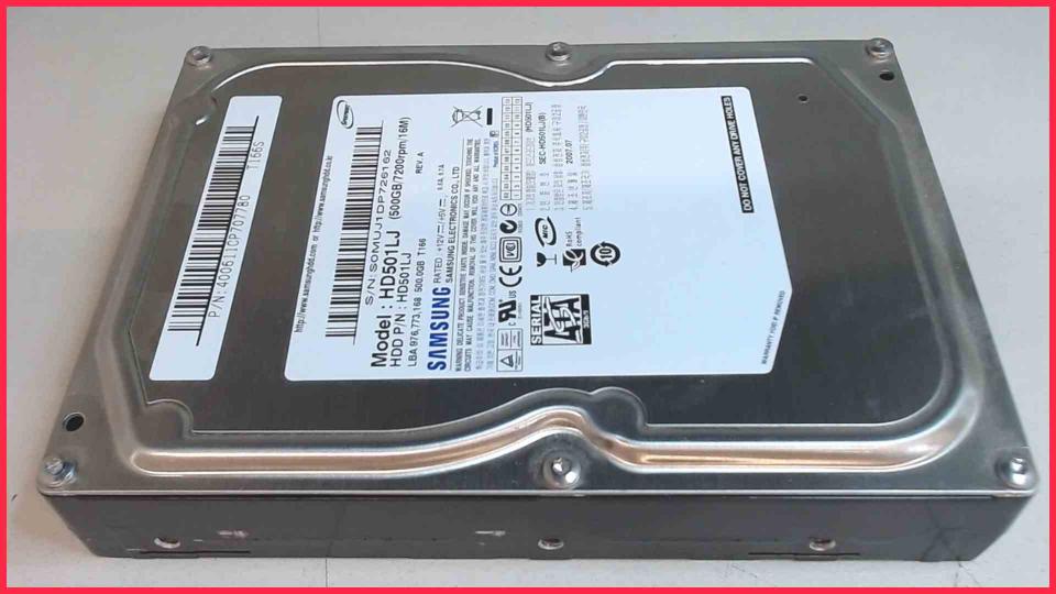 HDD hard drive 3.5" 500GB 7200rpm 16M SATA Samsung HD501LJ (2311h)