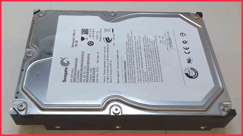 HDD hard drive 3.5"  750GB 7200RPM SATA 32MB Seagate ST3750528AS (7228h)