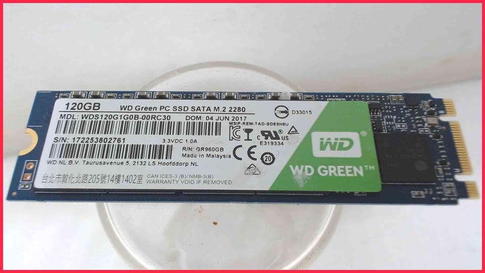 HDD SSD Hard Disk 120GB WD Green PC SATA M.2 2280
