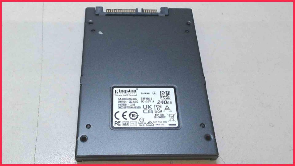 HDD SSD Hard Disk  2.5" 240GB Kingston SA400S37/240G SATA (322h)