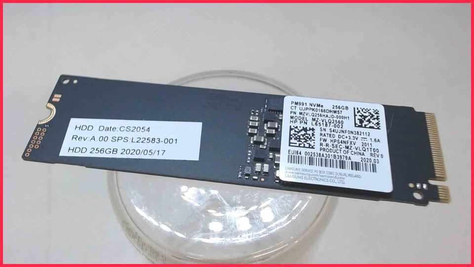 HDD SSD Hard Disk  256GB Samsung MZ-VLQ2560 (766h)