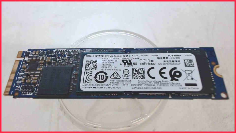 HDD SSD Hard Disk 256GB Toshiba NVMe KXG50ZNV256G Acer Swift N19H3 -2