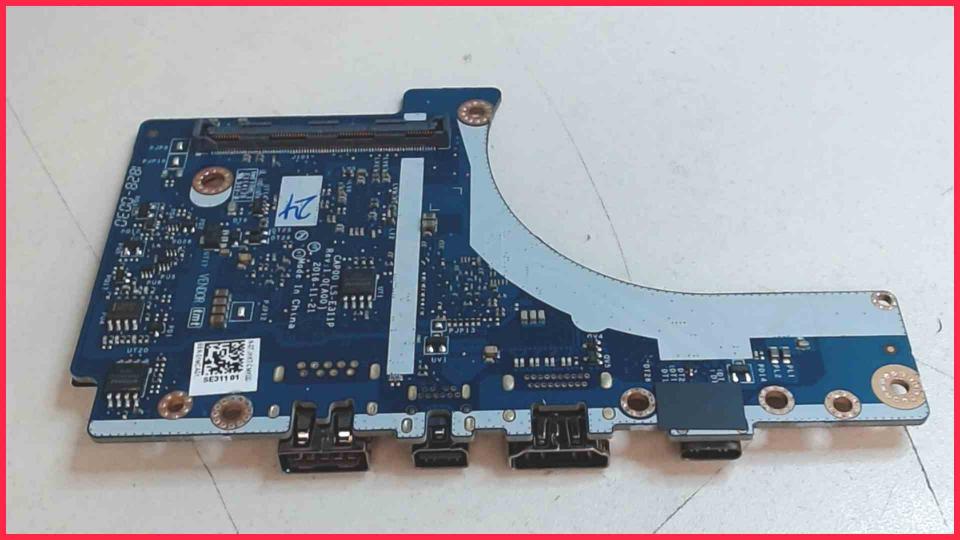 HDMI Board Platin USB Mini DP 0TJHK7 Dell Precision 7520 P53F