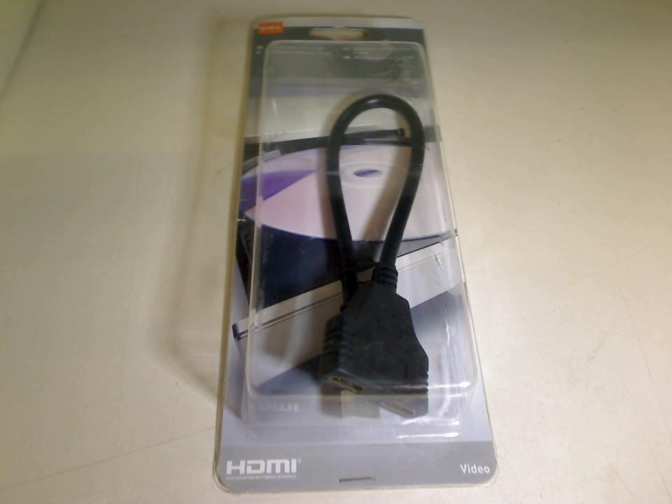 HDMI Verteiler 2-fach Kabel Video TV 307470 OBI Neu OVP