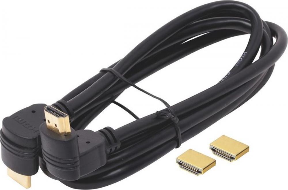 HDMI Winkelkabel Vergoldet, 2 x 90° Winkel, 1,5 m OBI New OVP