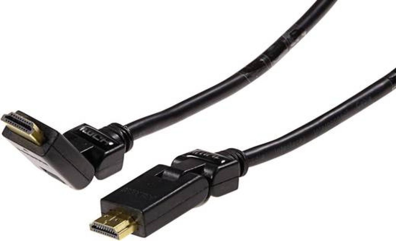 High Speed HDMI Cable (1,5m) Schwenkstecker HDMIS15 Schwaiger Neu OVP