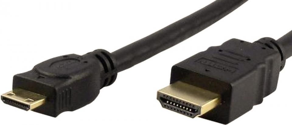 High Speed HDMI Cable 1.5m Mini Plug HDMIM 15 Schwaiger Neu OVP