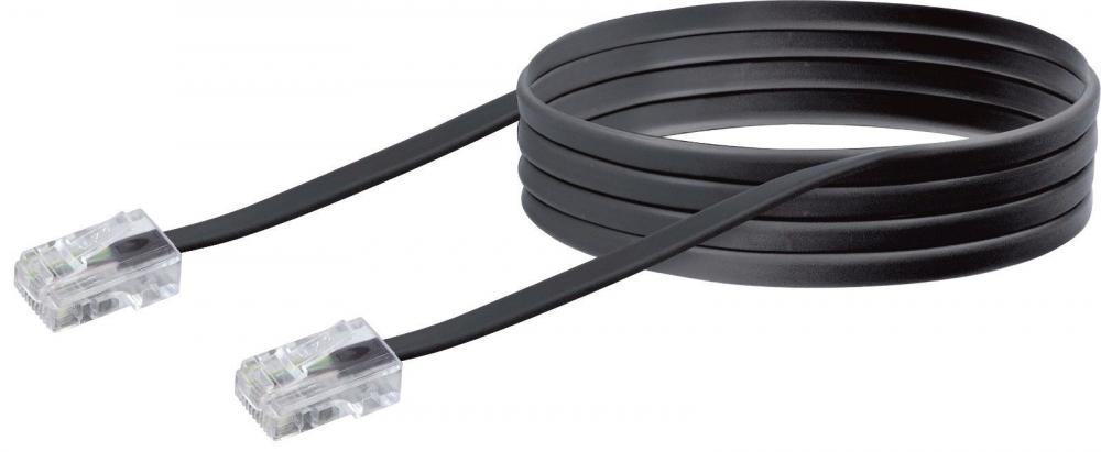 ISDN connection cable 6m WE 8(4)-WE 8(4) Schwaiger Neu OVP