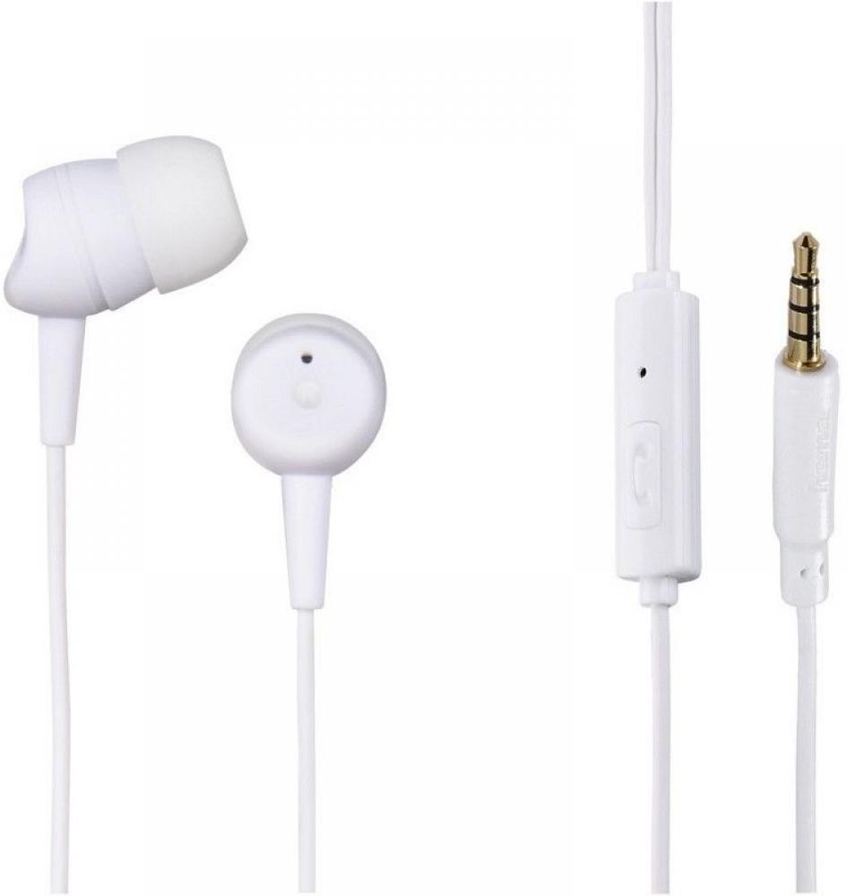 In-ear Headset, Headsetfunktion hama Basic Weiß