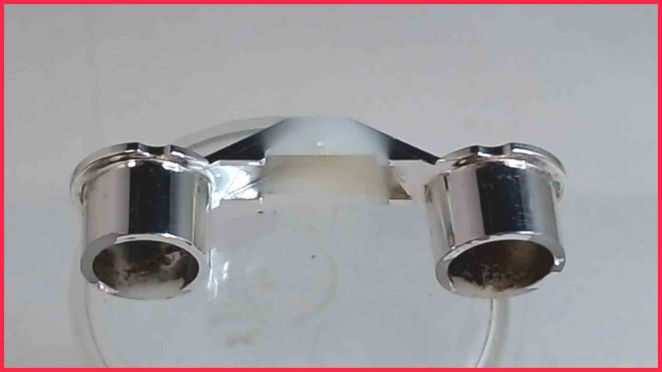 Coffee outlet Housing part Chrom Stutzen Caffeo Bistro E 960-101