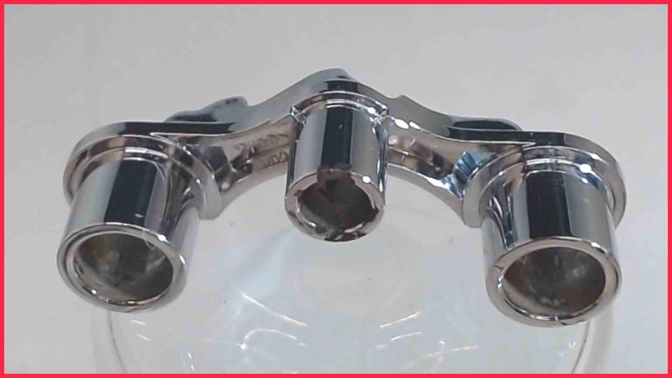Coffee outlet nozzle front Chrom Abdeckung CafeRomantica NICR 839 Type 692