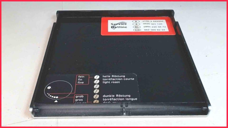 Coffee bean container lid cover Impressa S55 Typ 621 D3 -3