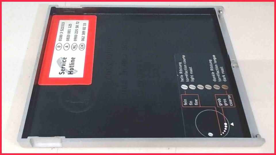 Coffee bean container lid cover Impressa S9 Typ 647 A1 -4