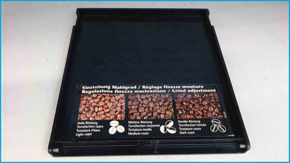 Coffee bean container lid cover Jura Impressa Cappuccinatore 617 A1