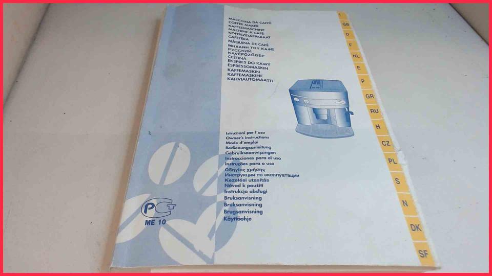 Quick User Guide Bedienungsanleitung DeLonghi Magnifica ESAM3000.B 11
