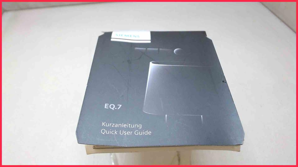 Quick User Guide  EQ.7 CTES30 TK76F09