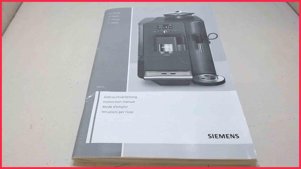 Quick User Guide Gebrauchsanleitung TE711... EQ.7 Plus CTES30 -4
