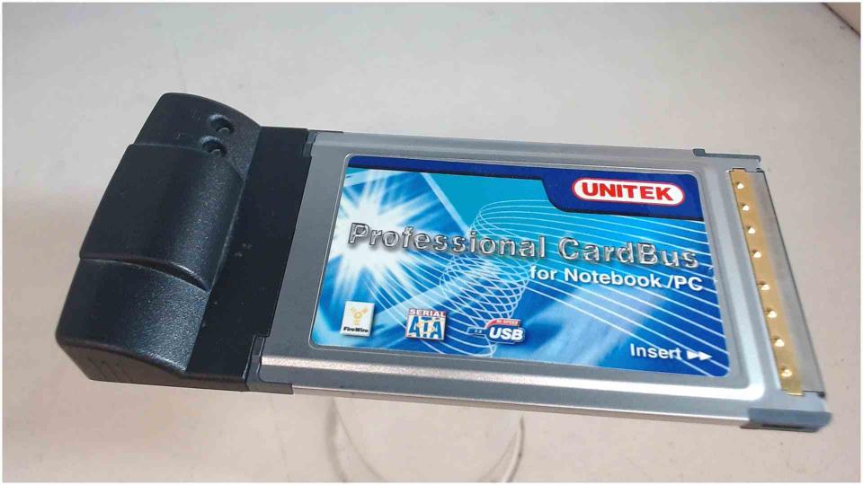 LAN Ethernet Board Unitek PCMCIA CARD Gericom OVII PIII 700 3001S
