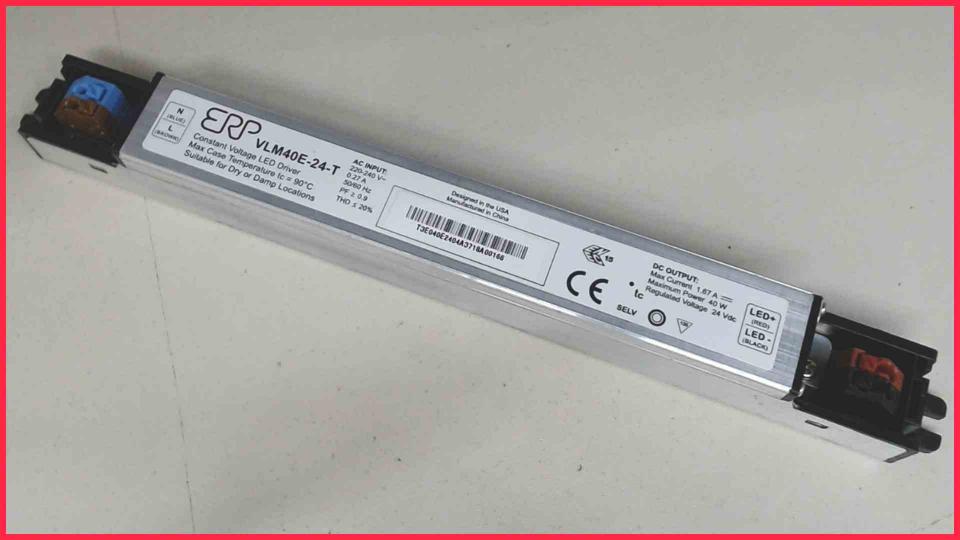 LED-Treiber 24V 1.67A 40W VLM40E-24-T ERP Power LLC (NEU)