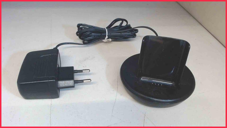 Charging tray + Netzteil 50XX 6V 350mA 8464 2472 Agfeo DECT 50