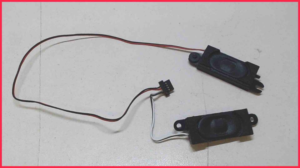 Speaker Boxes Right (R) & Left (L)  Fujitsu Lifebook S710 -3