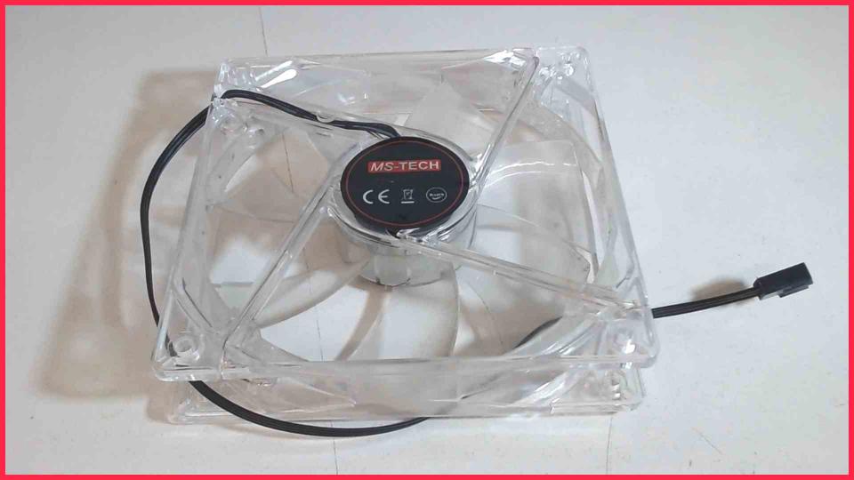 Fan 120x120mm Beleuchtet LED MS-Tech X3 Crow