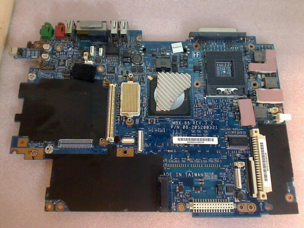 Mainboard motherboard systemboard MBX-86 REV:3.2 Sony PCG-8N2M PCG-GRT815E