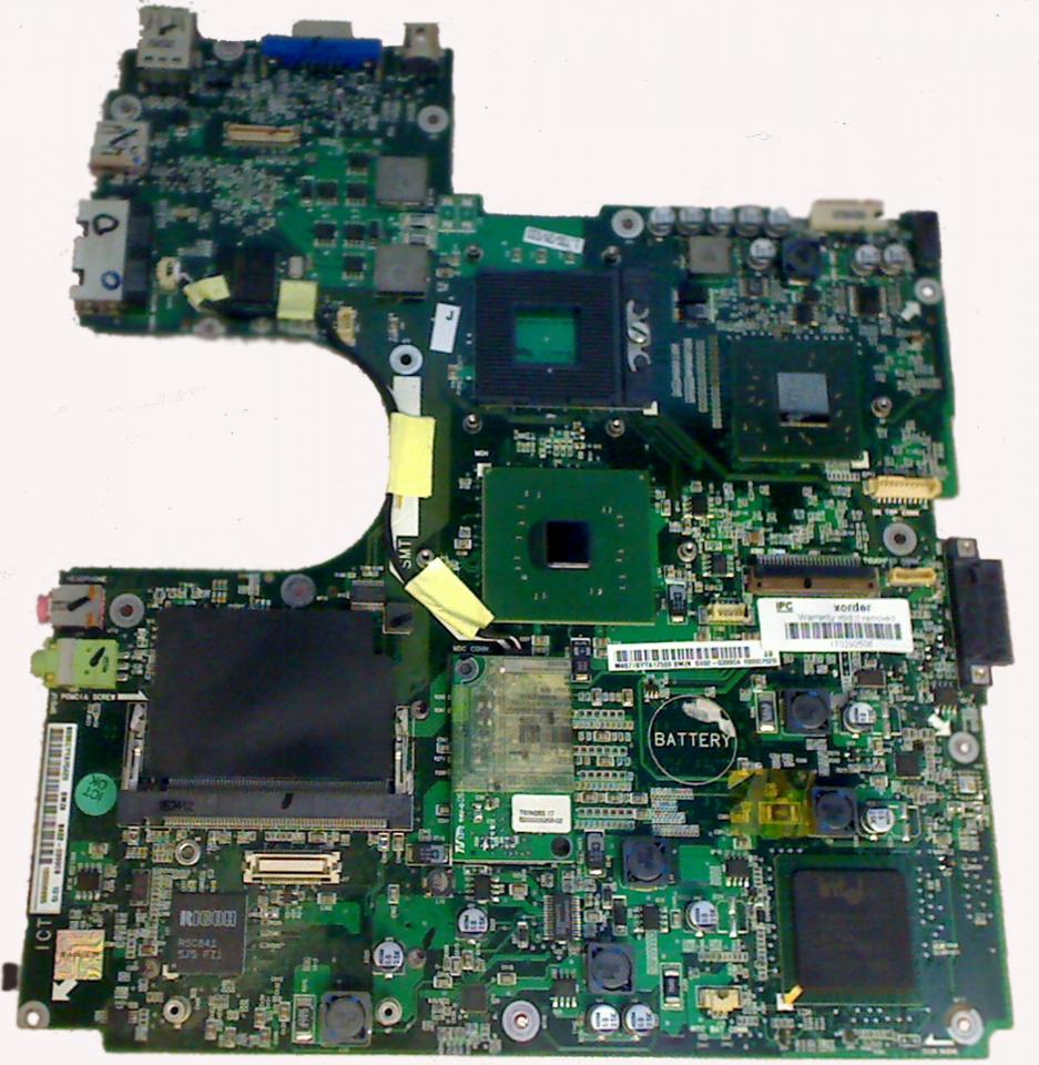 Mainboard motherboard systemboard Samsung NP-R50 E -2