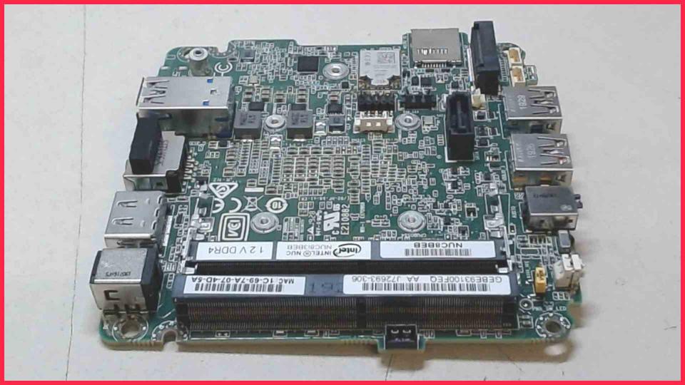Mainboard motherboard systemboard i3 Intel Box NUC8BEH