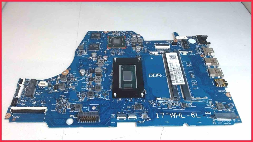 Mainboard motherboard systemboard i5 17" WHL-6L HP 17-by3639ng
