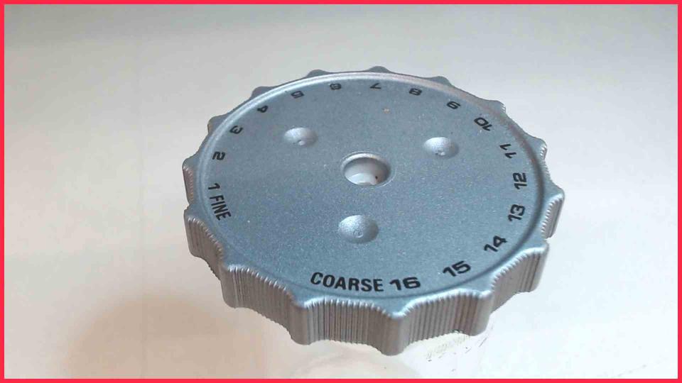 Mills Regulator Gearwheel Knopf Barista Espresso BES875 BSS