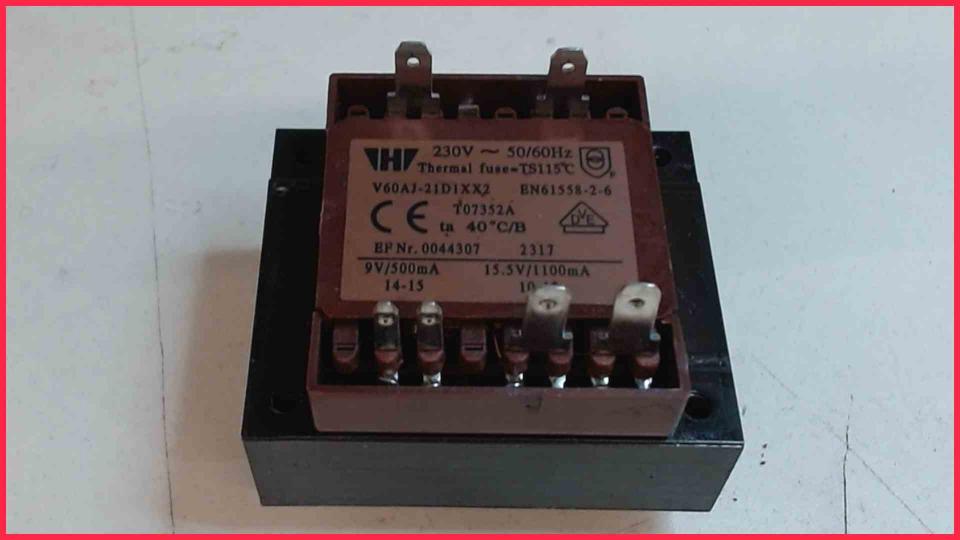 Mains transformer 230V 50/60Hz Caffeo Solo E950-222 -3