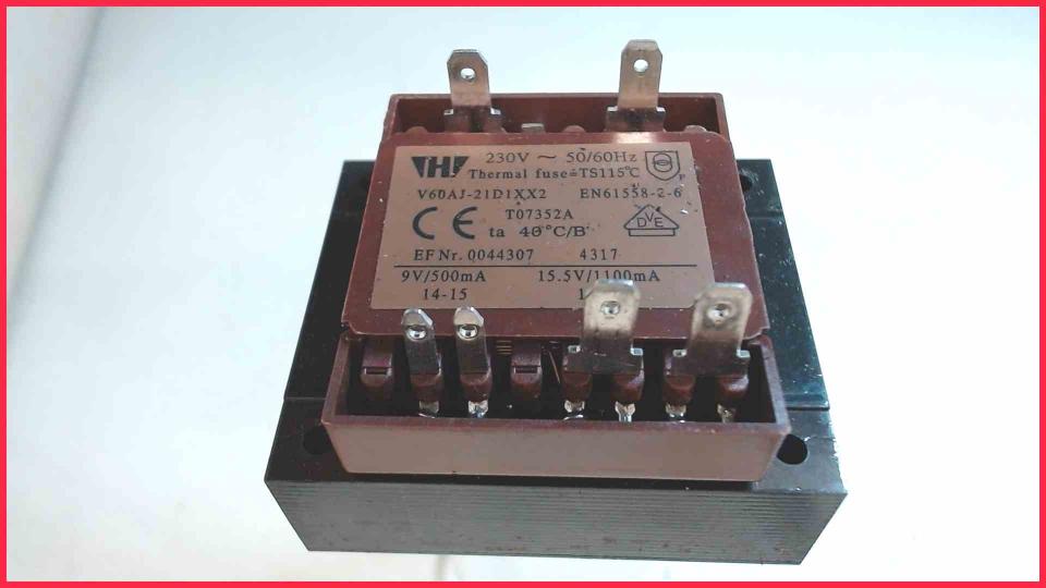 Mains transformer V60AJ-21D1XX2 CAFFEO SOLO E950-103 -3