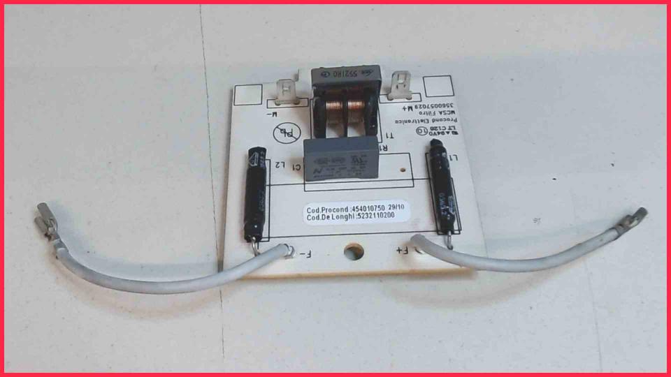 Mains Filter Capacitor Getriebemotor DeLonghi ECAM 22.110.B #1