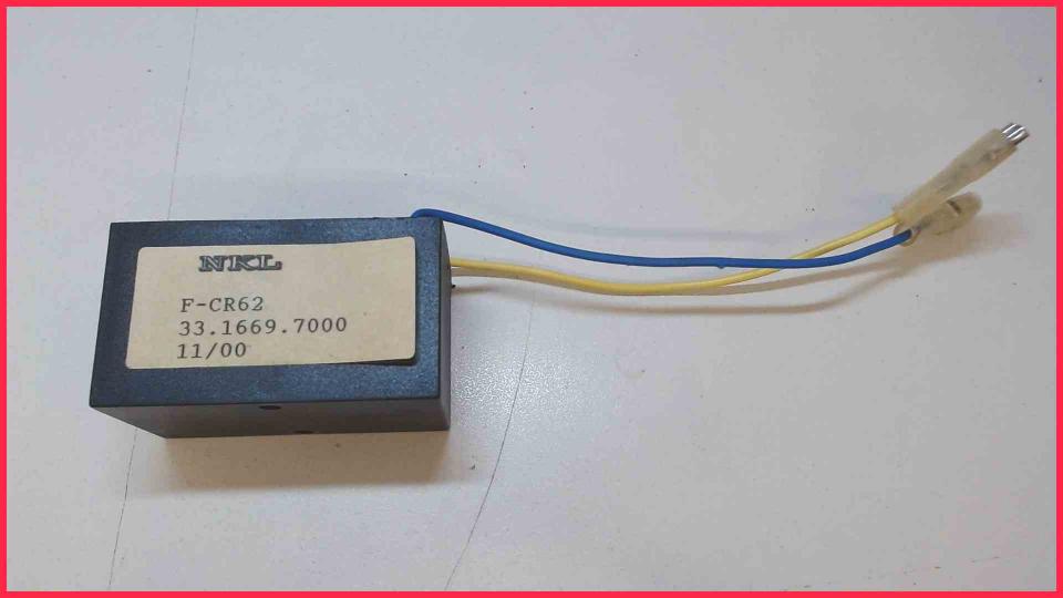 Mains Filter Capacitor NKL F-CR62 33.1669.7000 WMF Cafemat