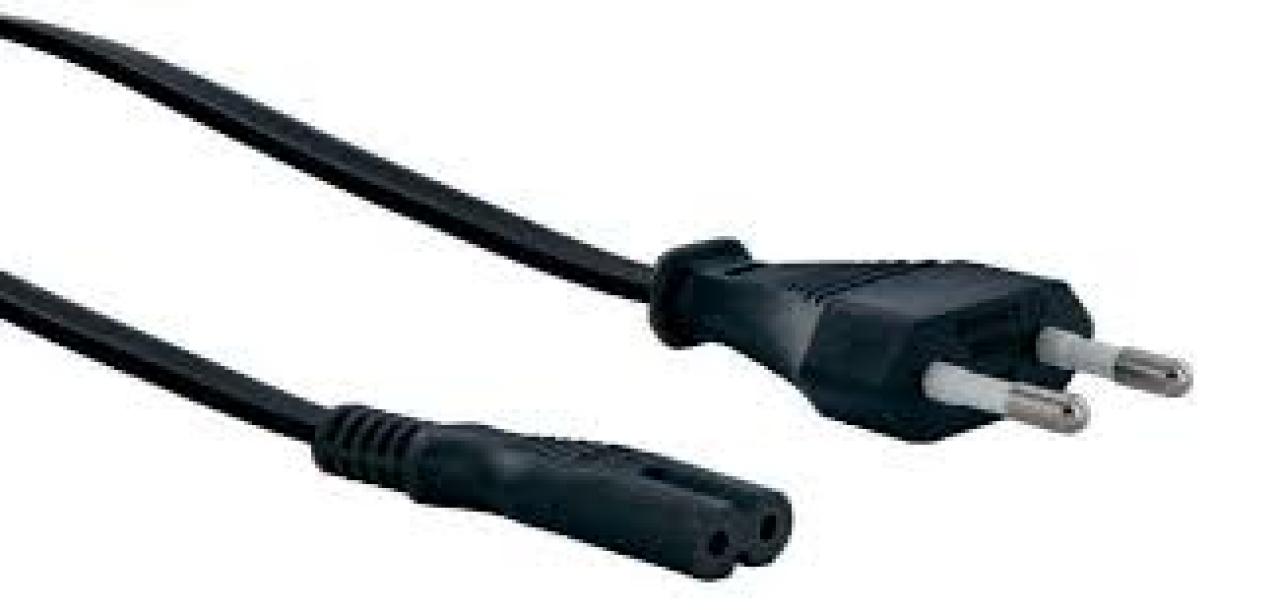Mains Power Cable Europa-Norm 1,5m NLE 7280 Schwaiger Neu OVP