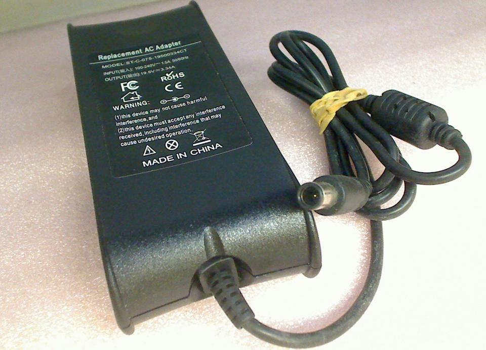 Power Supply Adapter 19.5V 3.34A ST-C-075-19500334CT Dell IBM Lenovo