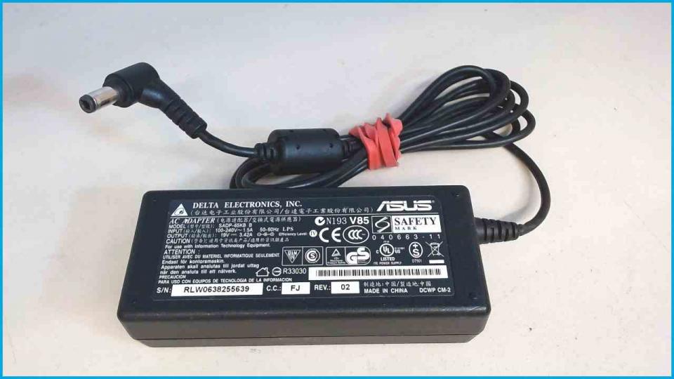 Power Supply Adapter 19V 3.42A (100-240V 50-60Hz) Asus Delta SADP-65KB B