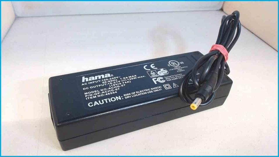 Power Supply Adapter 19V 4.74A (120W) 100-240V 46554 hama ACHG-07
