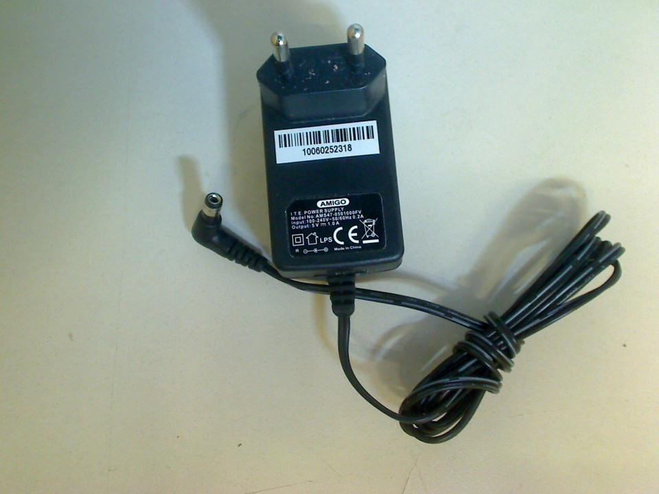 Power Supply Adapter 5V 1.0A AMIGO AMS47-0501000FV D-Link DSL-321B