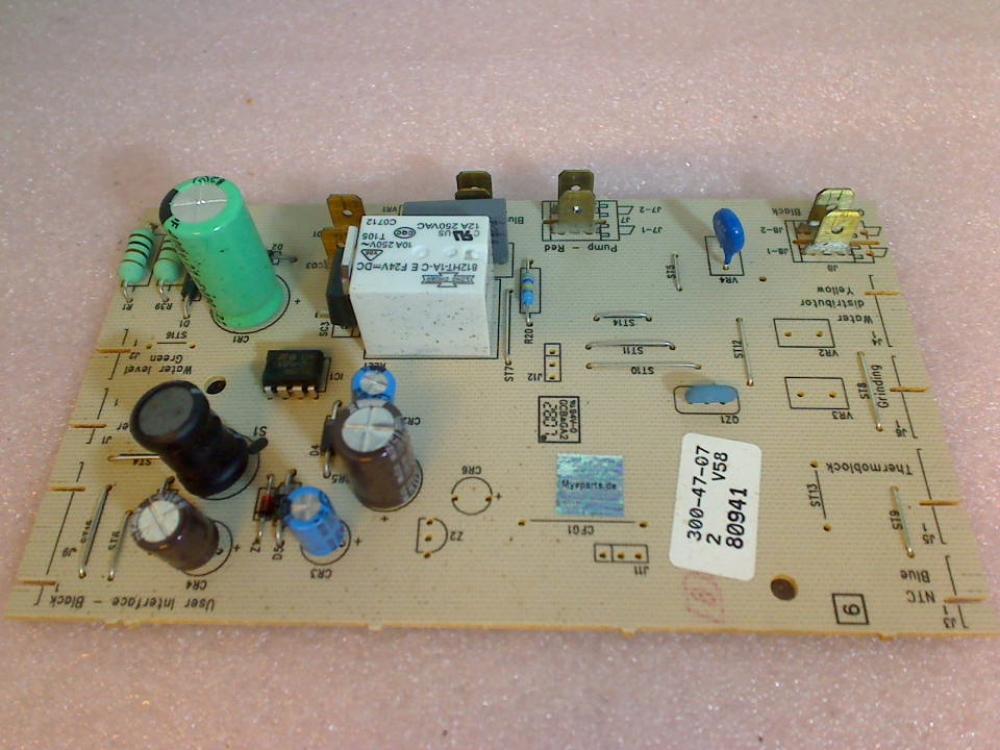 Power supply electronics Board 300-47-07 V58 Krups XP7200 FPB1450