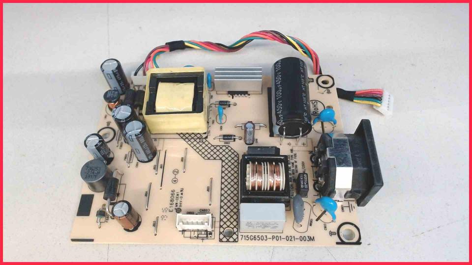 Netzteil Leistungselektronik Platine Board 715G6503-P01 BenQ GL2250-T